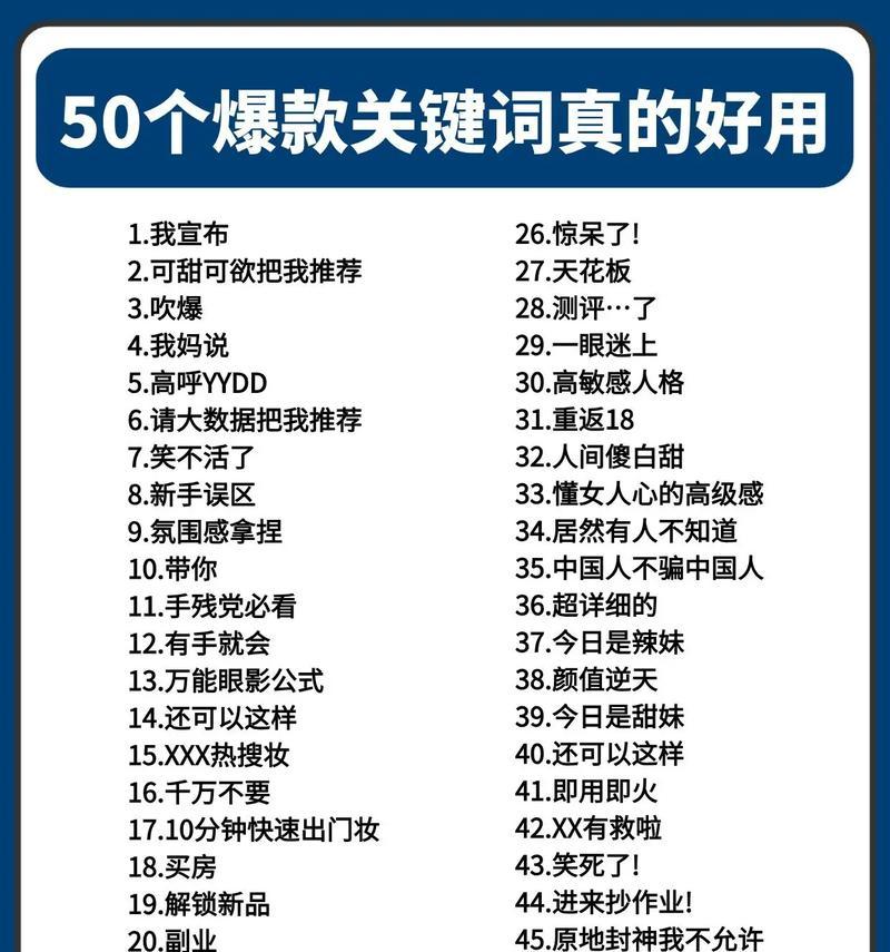 如何了解小红书上的热门关键词？